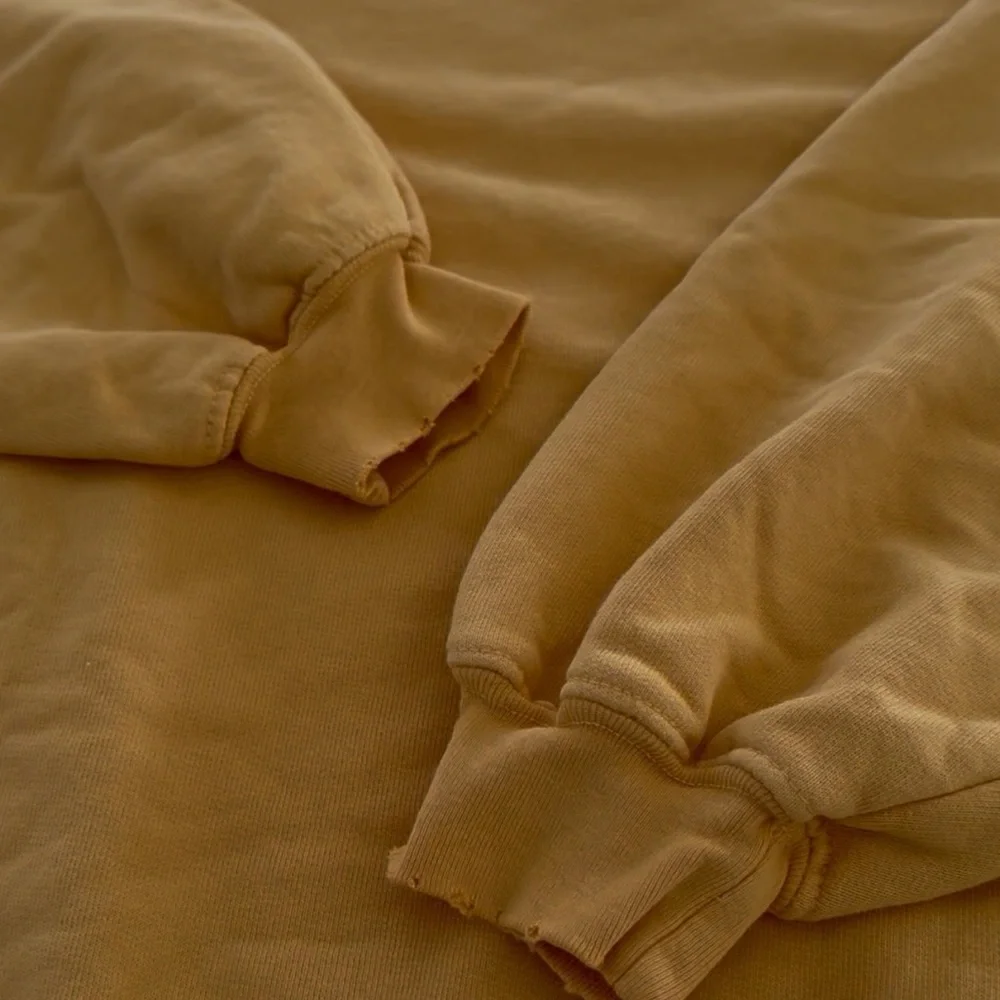 We The Free by Free People Women’s Mustard Golden Yellow Sweatshirt - Picture 5 of 6